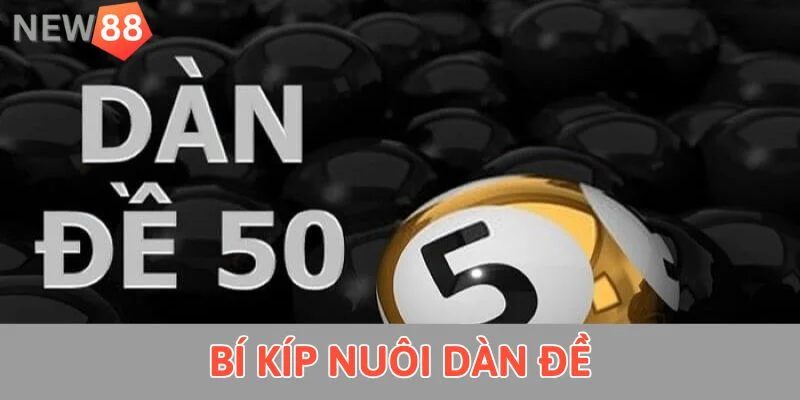 Bí kíp nuôi dàn đề 