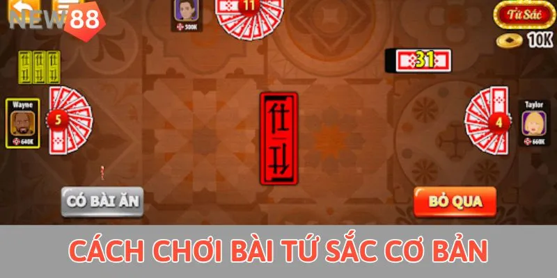 Cách Chơi Bài Tứ Sắc - Bí Kíp Giúp Tân Binh Thành Cao Thủ Cách chơi bài tứ sắc cơ bản